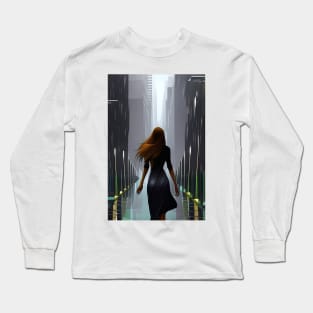 Mysterious woman Long Sleeve T-Shirt